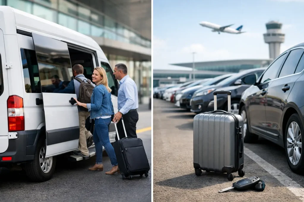 Airport Shuttle vs Parking: Which Makes Sense?