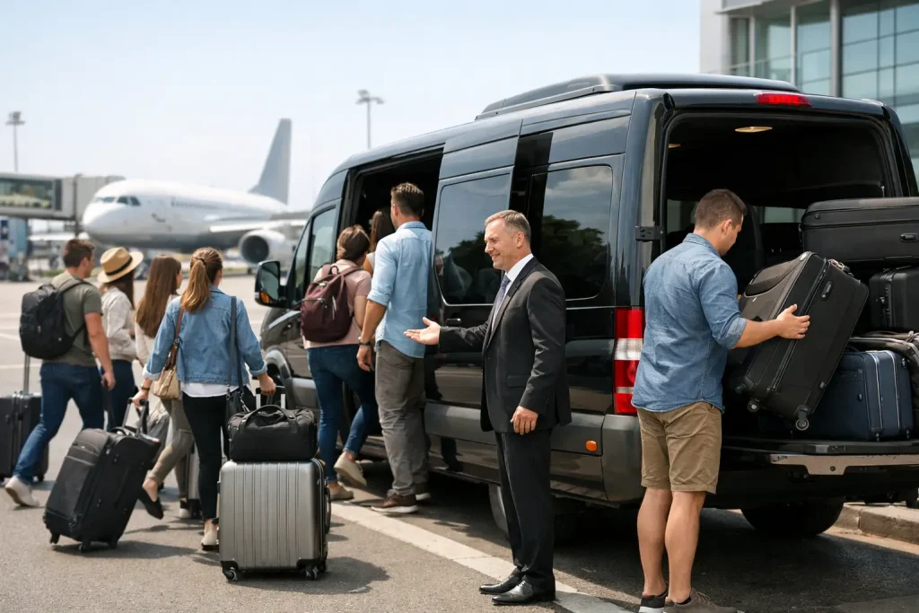 Can Airport Transfers Take Large Groups Easily?
