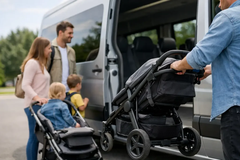 Can Minibuses Carry Pushchairs? Family Travel Guide