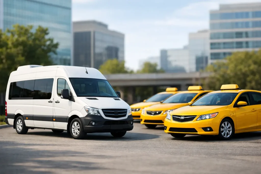 Minibus Versus Multiple Taxis: Which Works Best?